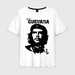 Футболка оверсайз мужская Che Guevara, цвет: белый