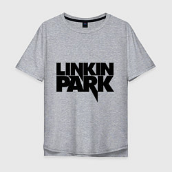 Футболка оверсайз мужская Linkin Park, цвет: меланж