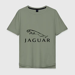 Футболка оверсайз мужская Jaguar, цвет: авокадо