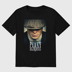 Футболка оверсайз мужская Peaky Blinders, цвет: черный