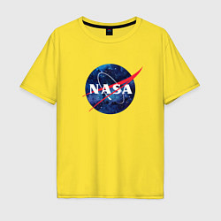 Мужская футболка оверсайз NASA: Cosmic Logo