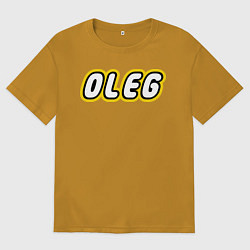 Футболка оверсайз мужская Oleg, цвет: горчичный