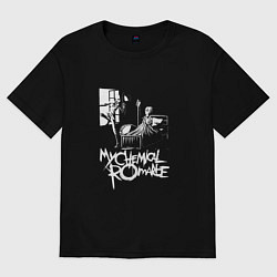 Футболка оверсайз мужская My Chemical Romance, цвет: черный