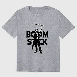 Футболка оверсайз мужская Evil Dead: Boom Stack, цвет: меланж