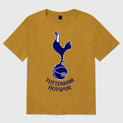 Футболка оверсайз мужская Tottenham FC, цвет: горчичный