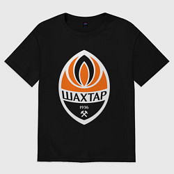 Футболка оверсайз мужская ФК Шахтёр, цвет: черный