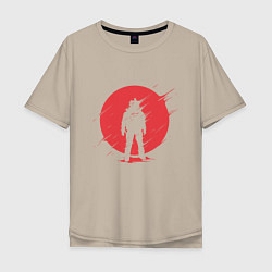 Мужская футболка оверсайз Sun Astronaut
