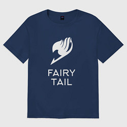 Футболка оверсайз мужская Fairy Tail, цвет: тёмно-синий