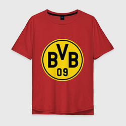 Футболка оверсайз мужская BVB 09, цвет: красный