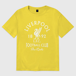 Футболка оверсайз мужская Liverpool: Football Club, цвет: желтый