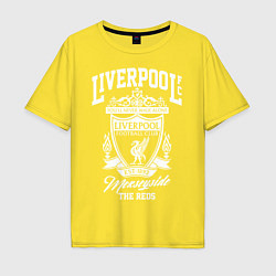 Мужская футболка оверсайз Liverpool: Est 1892