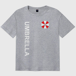 Футболка оверсайз мужская UMBRELLA CORP, цвет: меланж