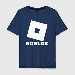 Футболка оверсайз мужская ROBLOX, цвет: тёмно-синий