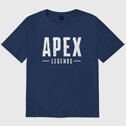 Футболка оверсайз мужская Apex Legends, цвет: тёмно-синий