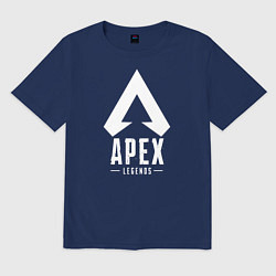 Футболка оверсайз мужская Apex Legends, цвет: тёмно-синий