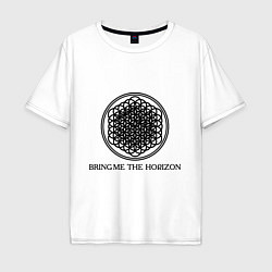 Мужская футболка оверсайз Bring me the horizon