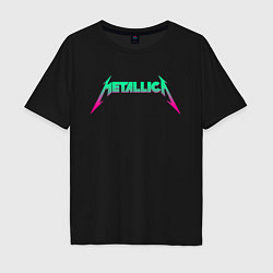 Футболка оверсайз мужская METALLICA, цвет: черный