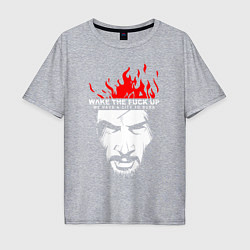 Футболка оверсайз мужская SAMURAI KEANU REEVES, цвет: меланж