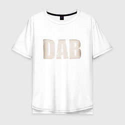 Мужская футболка оверсайз DAB