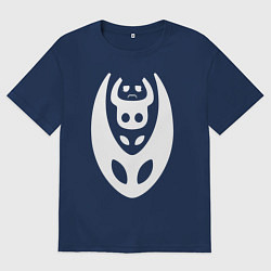 Футболка оверсайз мужская Hollow Knight, цвет: тёмно-синий