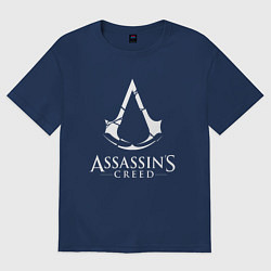 Футболка оверсайз мужская Assassin’s Creed, цвет: тёмно-синий