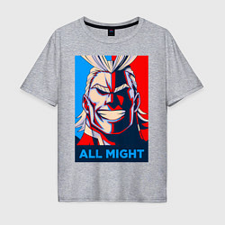 Мужская футболка оверсайз MY HERO ACADEMIA All might