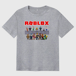 Футболка оверсайз мужская ROBLOX, цвет: меланж