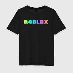 Футболка оверсайз мужская ROBLOX, цвет: черный