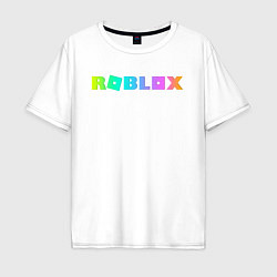 Футболка оверсайз мужская ROBLOX, цвет: белый