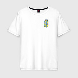 Футболка оверсайз мужская Lyrical Lemonade, цвет: белый
