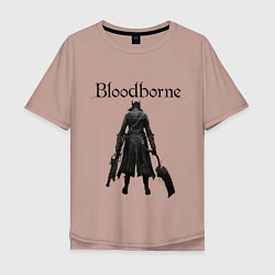 Футболка оверсайз мужская Bloodborne, цвет: пыльно-розовый