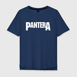 Футболка оверсайз мужская PANTERA, цвет: тёмно-синий