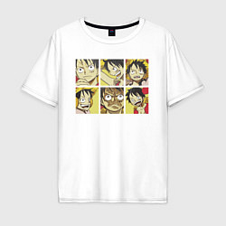 Мужская футболка оверсайз Monkey D Luffy