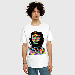 Футболка оверсайз мужская Che, цвет: белый — фото 2