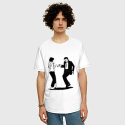 Футболка оверсайз мужская Грязные танцы Z, цвет: белый — фото 2