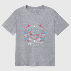 Футболка оверсайз мужская SPICE RAMEN DESTINY 2, цвет: меланж