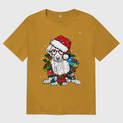 Футболка оверсайз мужская ЛабриСанта, цвет: горчичный