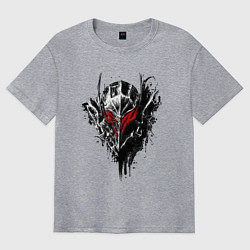 Футболка оверсайз мужская BERSERK, цвет: меланж