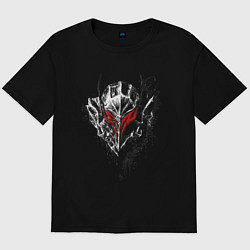 Футболка оверсайз мужская BERSERK, цвет: черный