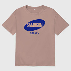 Мужская футболка оверсайз Samogon galaxy