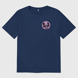 Футболка оверсайз мужская Мастер, цвет: тёмно-синий