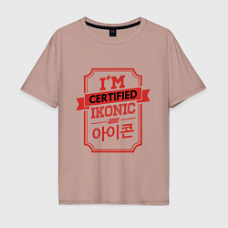 Мужская футболка оверсайз Certified iKONIC