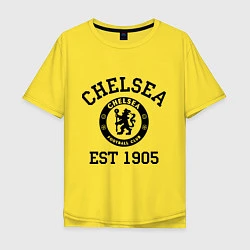 Футболка оверсайз мужская Chelsea 1905, цвет: желтый