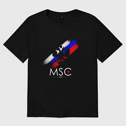 Футболка оверсайз мужская Russia Our Side New 202223, цвет: черный