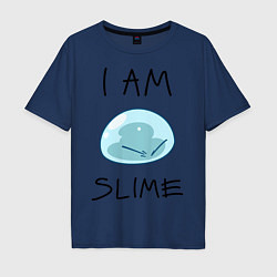 Мужская футболка оверсайз I AM SLIME