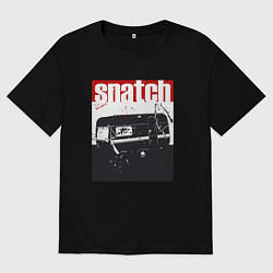 Футболка оверсайз мужская Большой куш Гай Ричи, цвет: черный