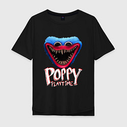 Футболка оверсайз мужская Poppy Playtime: Monster, цвет: черный