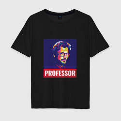 Мужская футболка оверсайз Professor