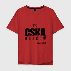 Мужская футболка оверсайз CSKA since 1911