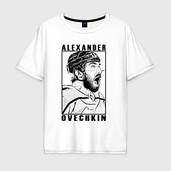 Мужская футболка оверсайз АЛЕКСАНДР ОВЕЧКИН ALEXANDER OVECHKIN